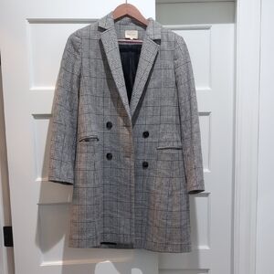 Sezane Coat Gray Sz 38